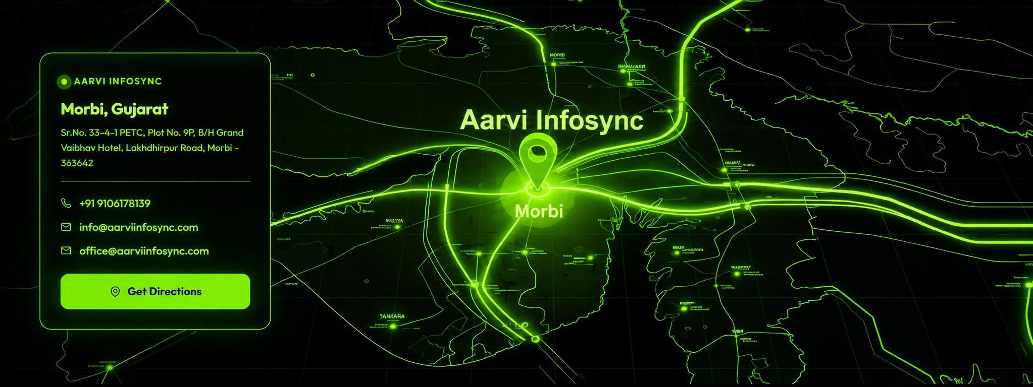 Aarvi Infosync Location — Morbi Gujarat
